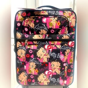Betty Boop Travel Suitcase